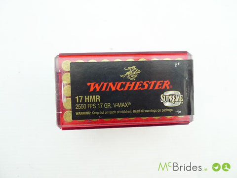 Winchester .17 HMR  17g V-Max