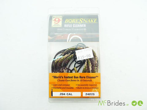 BoreSnake Rifle Cleaner .204 Cal