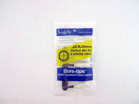 Bore Tips Cleaning Swabs .22 Cal