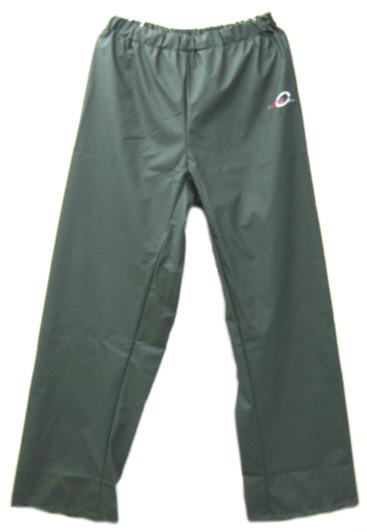 Kids Essential Flexothane Waterproof Trousers  GREEN  Protecwearstore
