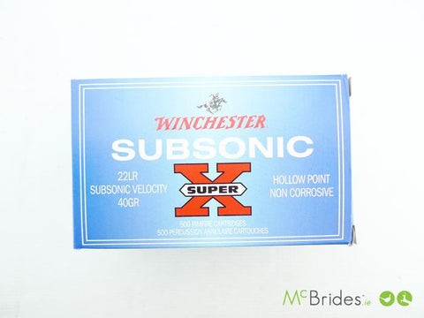 Winchester 40g .22 S/Sonic