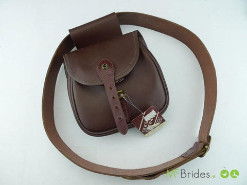 Quality Gun Panier and Belt Brown Leather