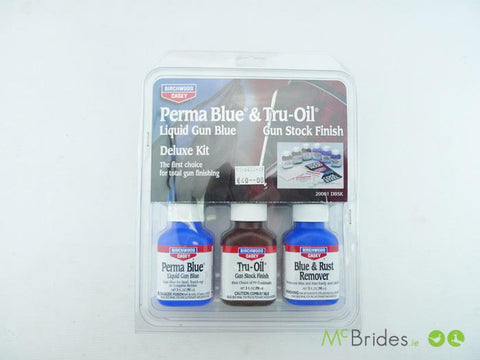 Birchwood Perma Blue & Tru Oil Gun Blue Kit