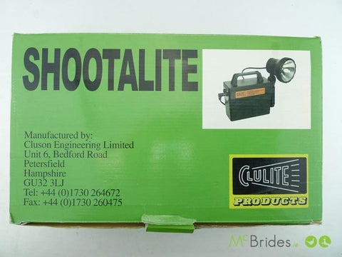 Clulite Shootalite Rechargeable Lamp Kit